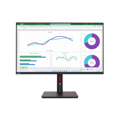 Lenovo ThinkVision T32h-30 31,5" Moniteur 2K QHD – Écran IPS USB-C