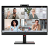 Lenovo Monitor T24mv-30 23,8" FHD IPS – Écran avec Webcam IR