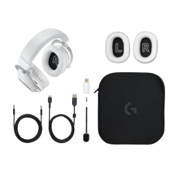 Logitech PRO X 2 LIGHTSPEED – Casque Gaming Sans Fil Blanc